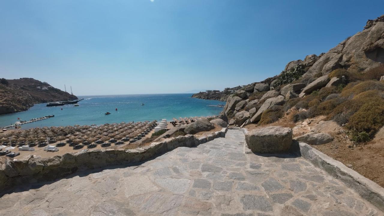 1Path Thea Mykonos Super Paradise Beach House Mykonos Town Eksteriør billede