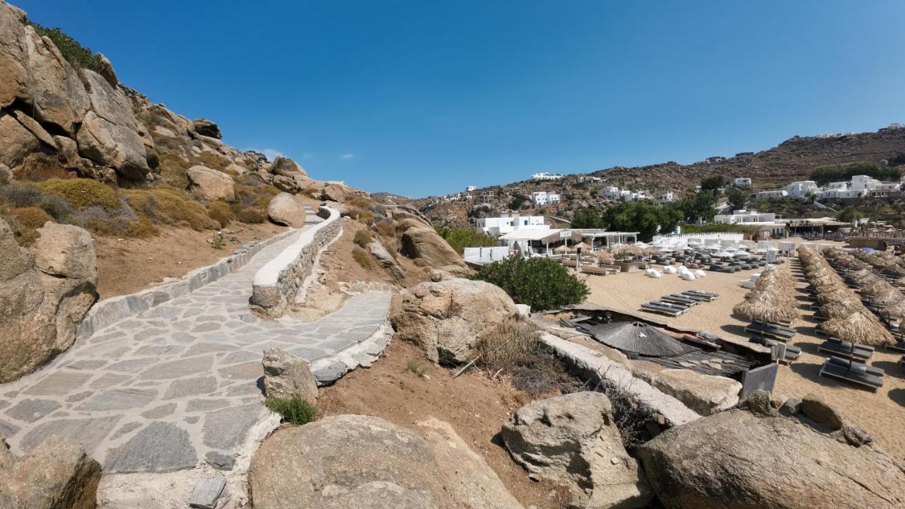 1Path Thea Mykonos Super Paradise Beach House Mykonos Town Eksteriør billede