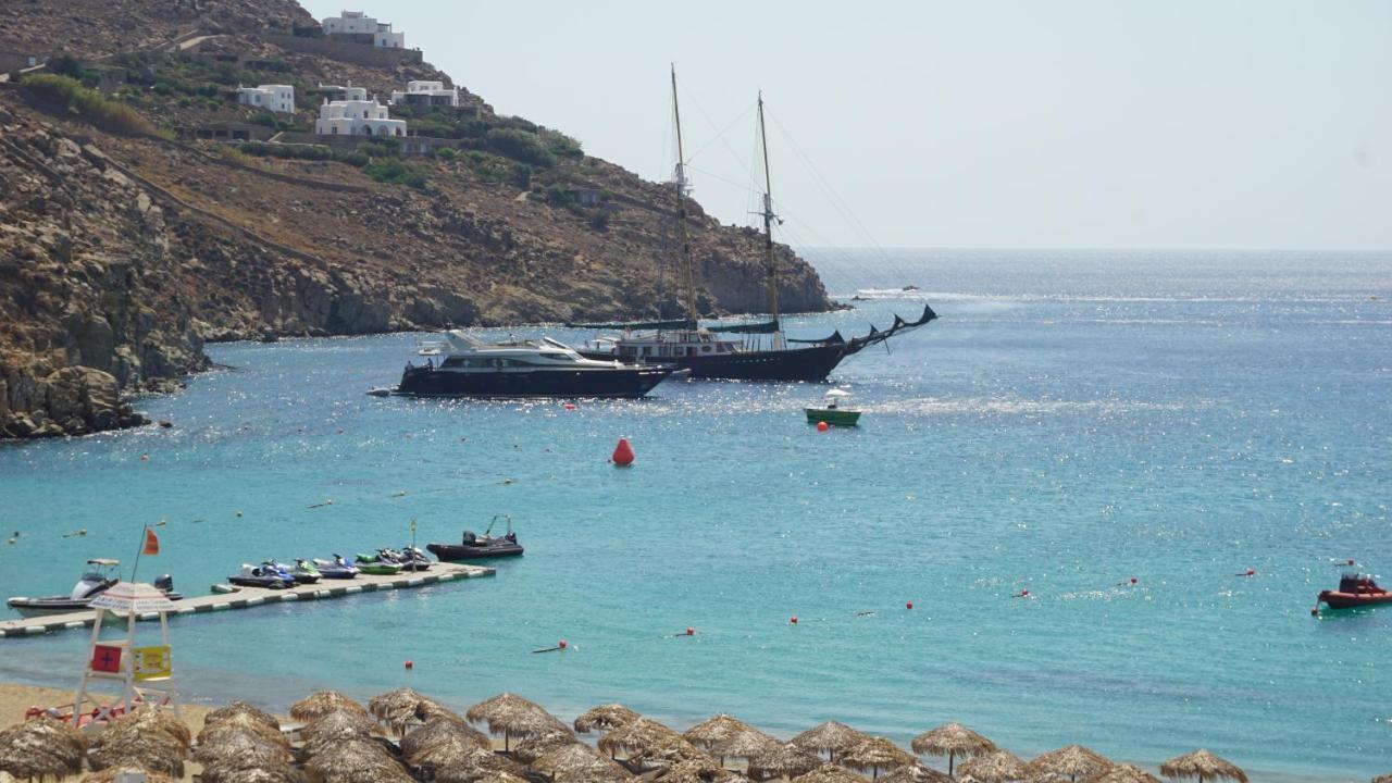 1Path Thea Mykonos Super Paradise Beach House Mykonos Town Eksteriør billede