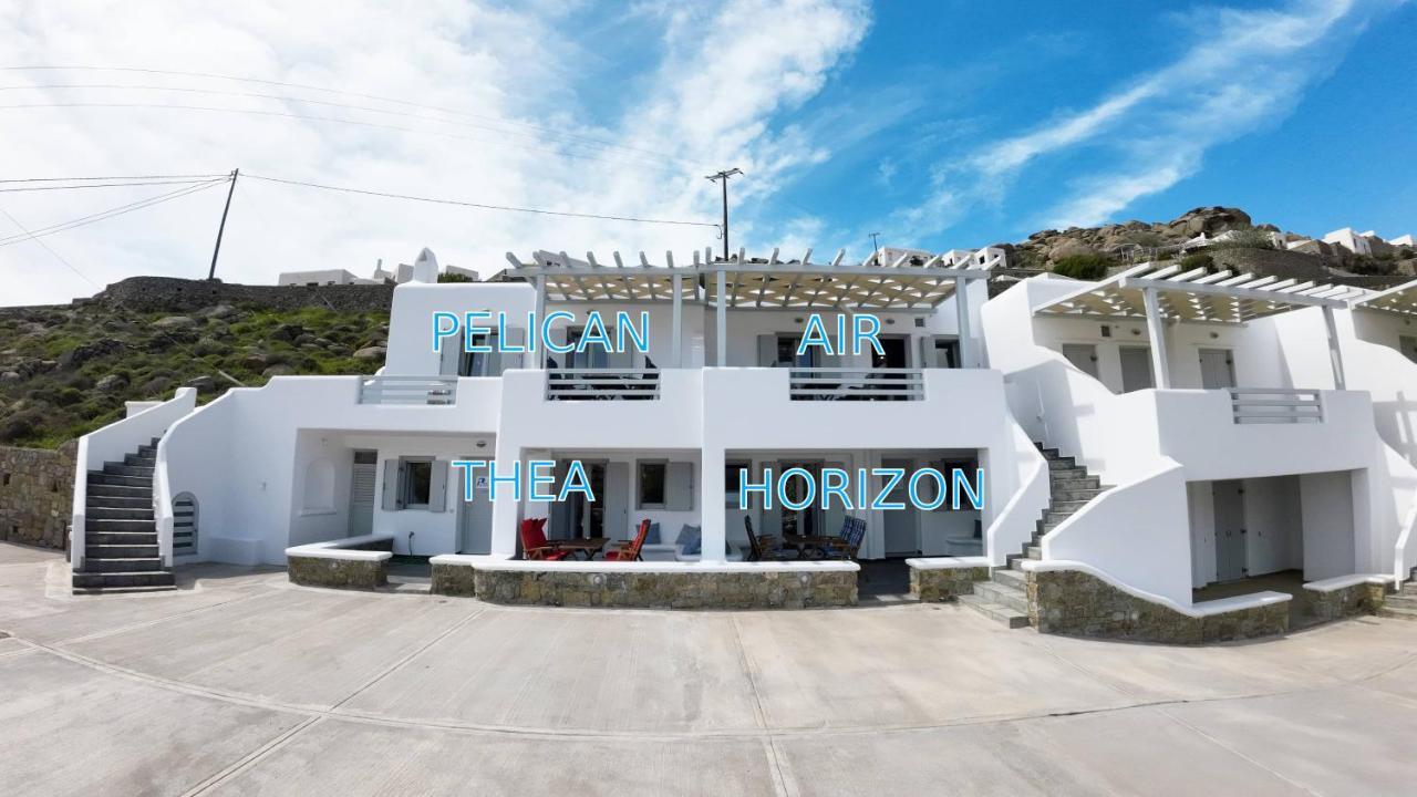 1Path Thea Mykonos Super Paradise Beach House Mykonos Town Eksteriør billede