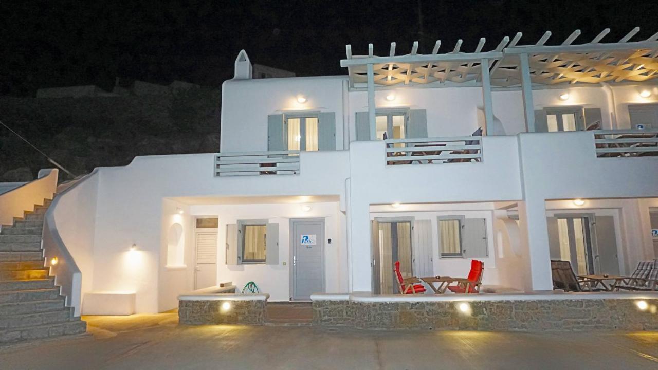 1Path Thea Mykonos Super Paradise Beach House Mykonos Town Eksteriør billede